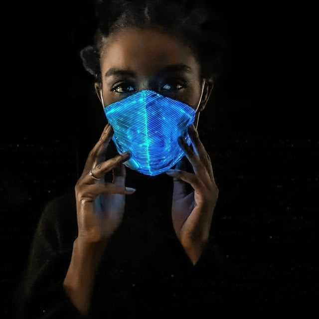 Color Changing Glow Mask