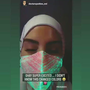 Color Changing Glow Mask