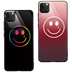 Kacey Musgraves x Neon Cowboys iPhone cases with rainbow and red smiley face designs side by side, collectible country music collab phone case for concerts, festivals and fans, Neon Cowboys