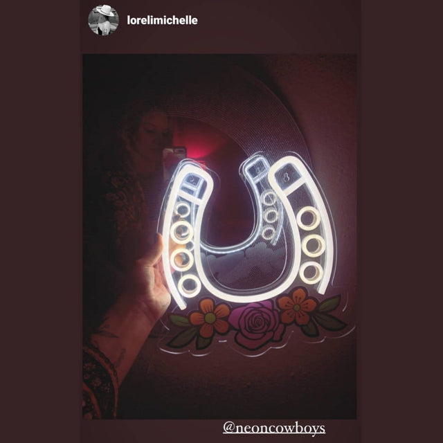 SAMPLE SALE - Good Luck LED Neon Sign - FINAL SALE - Neon Cowboys - Neon Signs - NS-2000GL