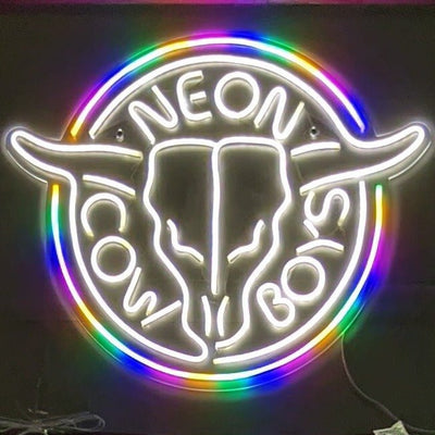 LIQUIDAÇÃO DE AMOSTRAS - Letreiro de LED Neon Cowboys® - VENDA FINAL
