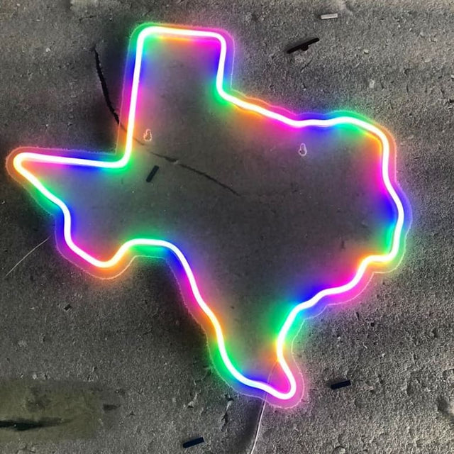 Texas LED Sign - Neon Cowboys - Neon Signs - NS-7000TX